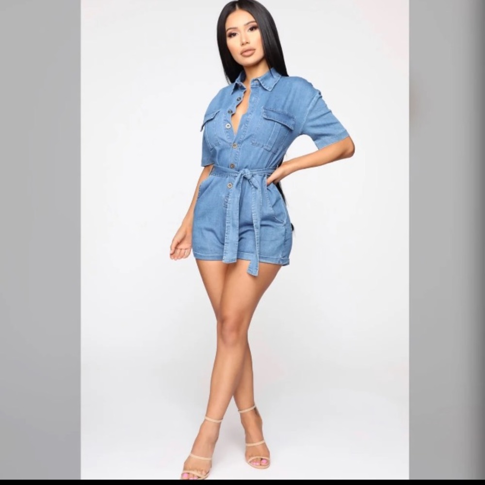 🪁HP🪁Fashion Nova NWT Live a Little Danger romper